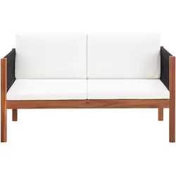 vidaXL Gartensofa 2-Sitzer Massivholz Akazie