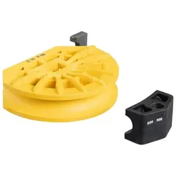 Biegesegment +Gleitstück ø30 R98