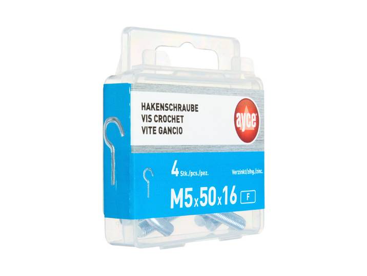 Ayce Hakenschraube Metrisch M5 × 50 mm