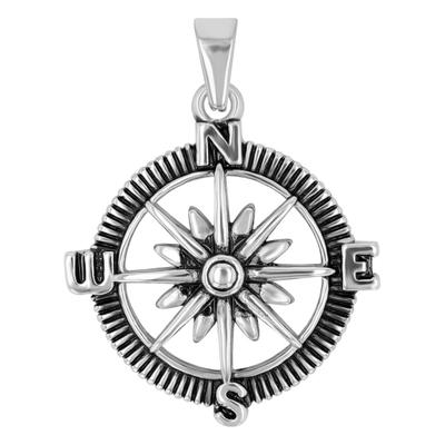 Kettenanhänger ADELIA´S "stilvoller Schmuck Anhänger aus Edelstahl", silber, Schmuckanhänger, Damen, Edelstahl, Kettenanhänger