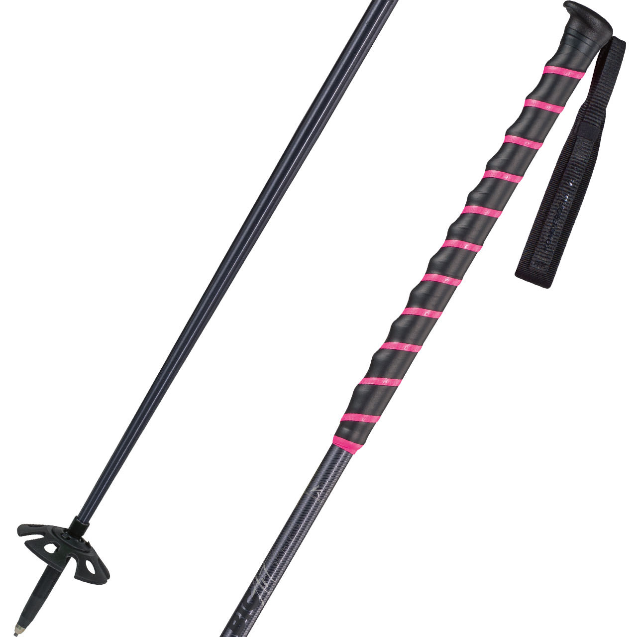 Komperdell Big Art Ti black/pink - 110 cm