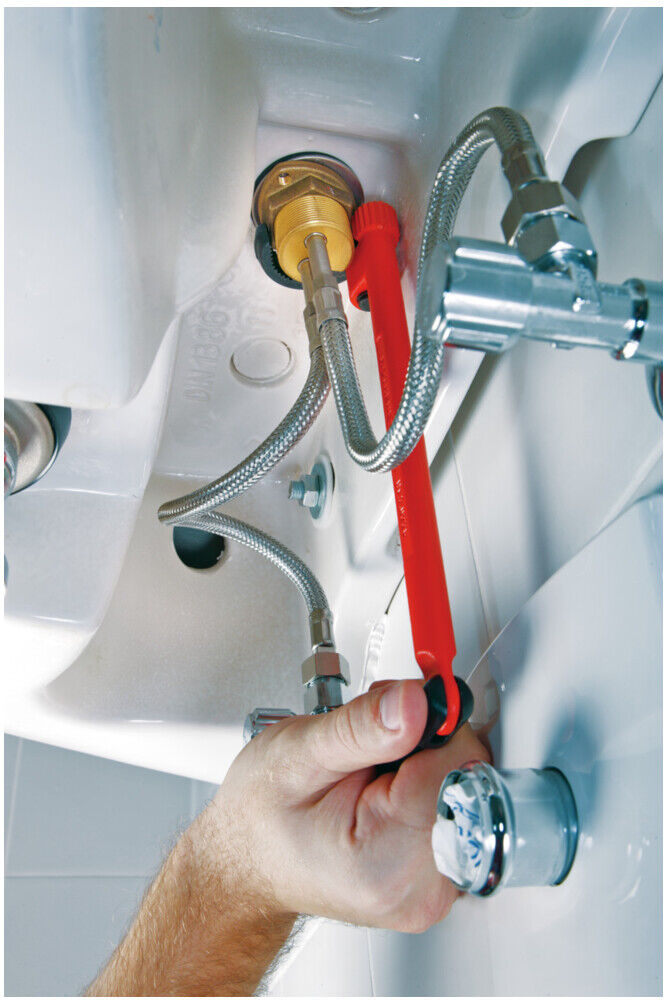 Rothenberger Standhahnmuttern-Set, SW 27-36, Griff+Verlängerung (100109)