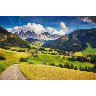 Fototapete PAPERMOON "Landschaft", bunt, B:3m L:2,23m, Vlies, Tapeten