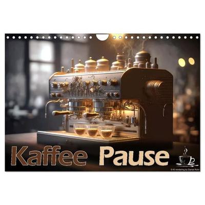 Kaffee Pause (Wandkalender 2027 DIN A4 quer), CALVENDO Monatskalender