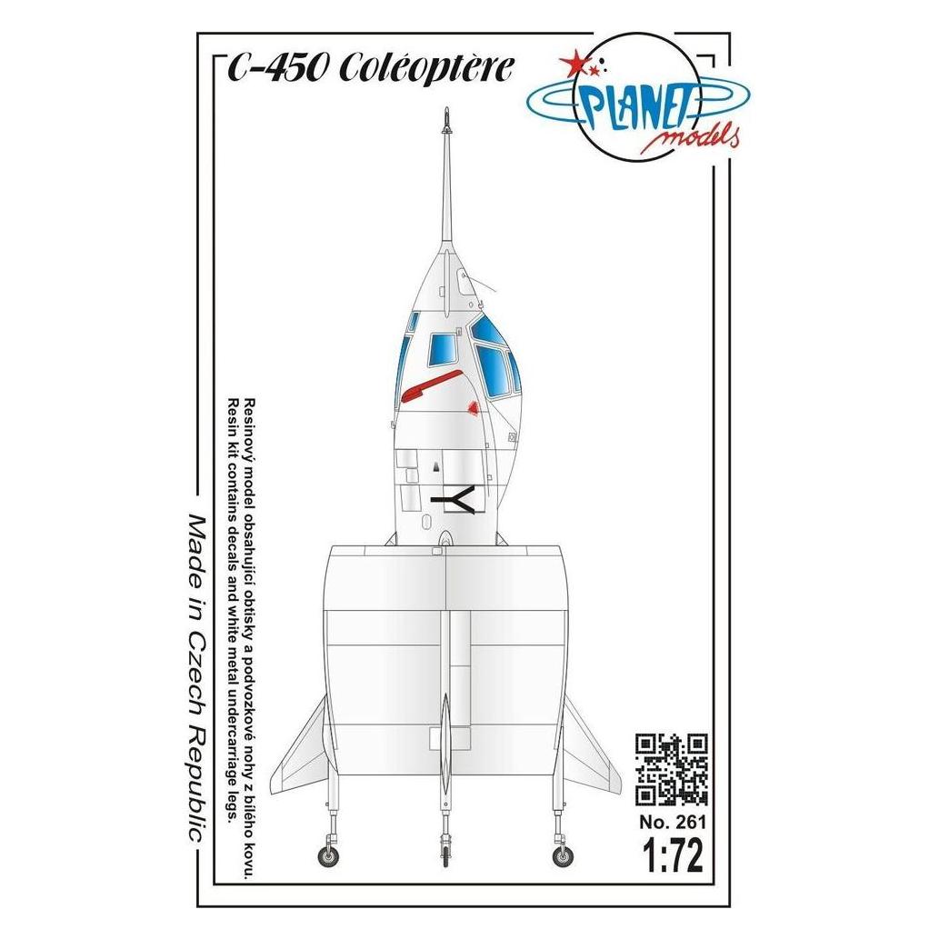 Planet Models C-450 Coléotére-full resin kit (129-PLT261)