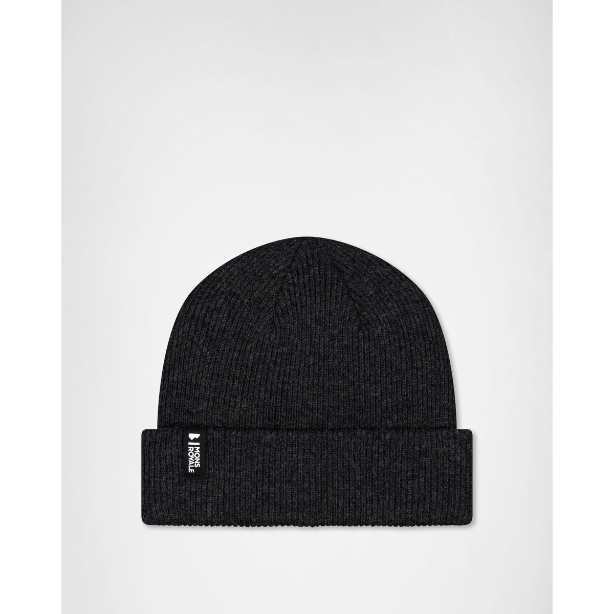 Mons Royale Chunky Logger Merino Beanie charcoal grey (678) OS 100641-1165-678-OS