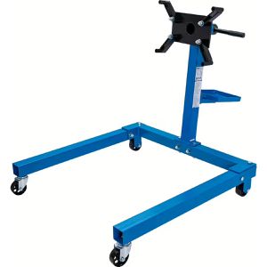 BGS-technic Motorständer 9230, rollbar, mit 4 Aufnahmepunkten, in 8 Positionen arretierbar, 360° drehbar, Tragkraft 560 kg