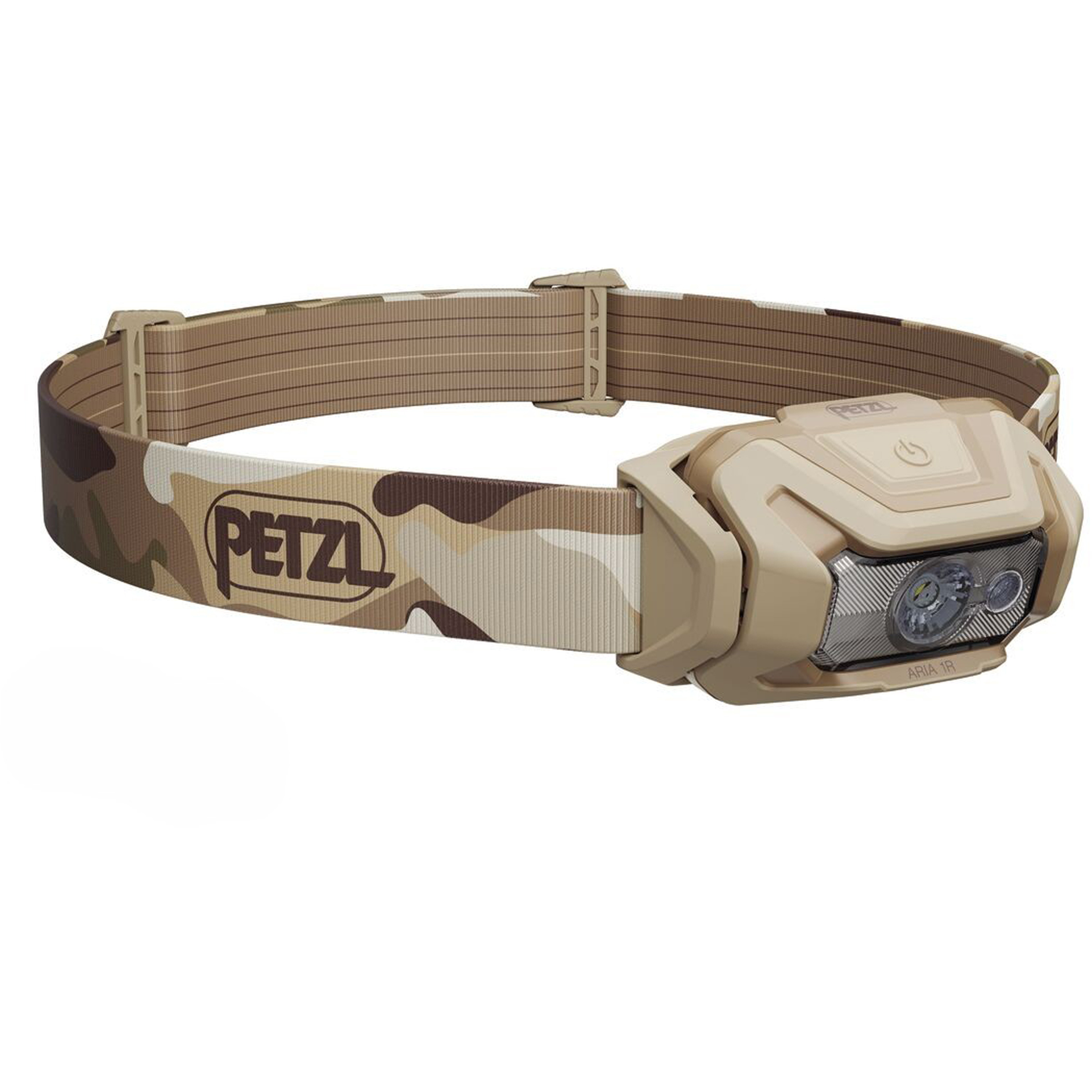 Petzl Aria 1R RGB Stirnlampe Stirnlampen beige Camping