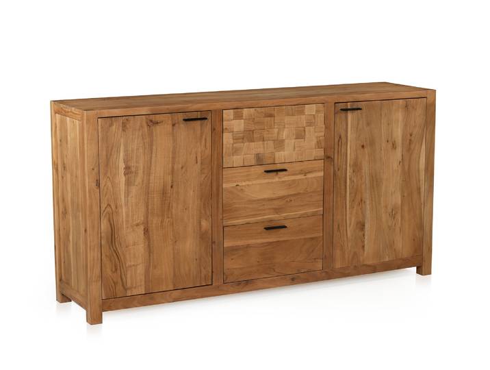 KAIRO Sideboard II, Material Massivholz, Akazie massiv