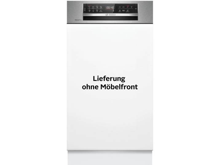 BOSCH teilintegrierbarer Geschirrspüler Serie 6 SPI6EMS21E, 10 Maßgedecke, Mit 3-fach Rack Matic & 2 Sprüharmen im Oberkorb