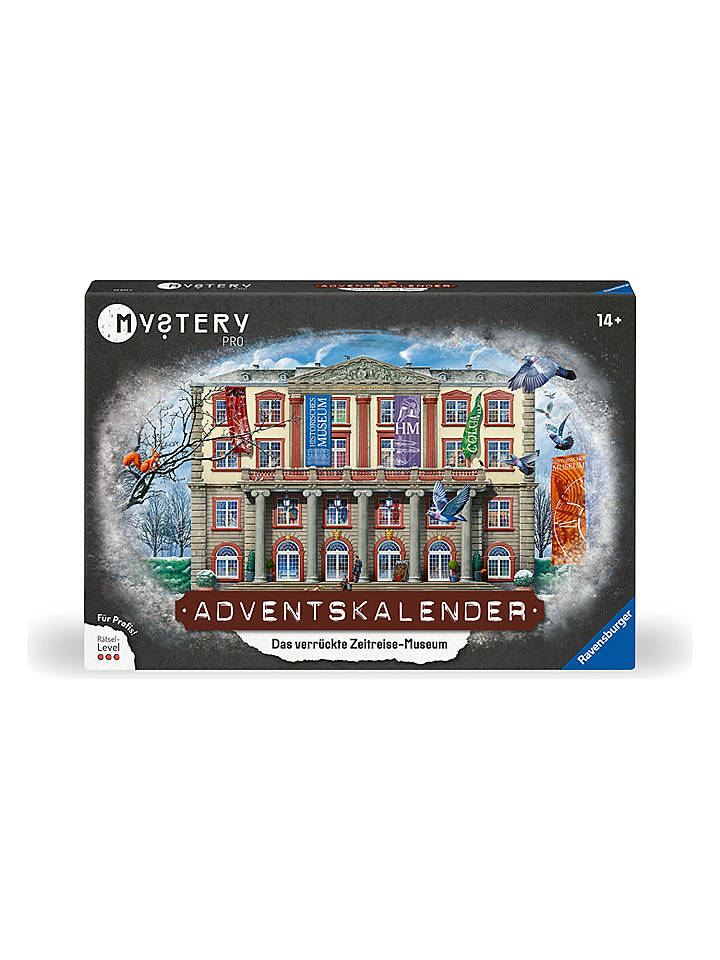Ravensburger Adventskalender "Mystery - Zeitreisemuseum" - ab 14 Jahren - onesize