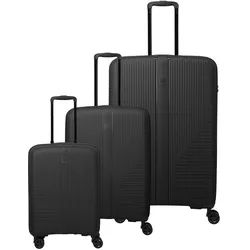 Travelite AIR STRIPE Kofferset L/M (erweiterbar)/S - Black Koffer24