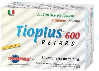 Europharma Srl Tioplus 600 Retard 30cpr