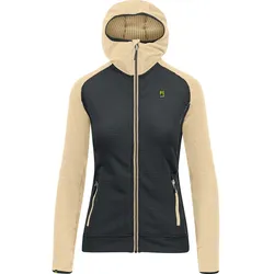 Karpos Ambrizzola Full-Zip Damen Midlayer woodlgray-summer M