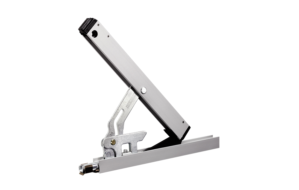 Schere GEZE OL 95, mit Standard-Flügelbock, Aluminium 082445