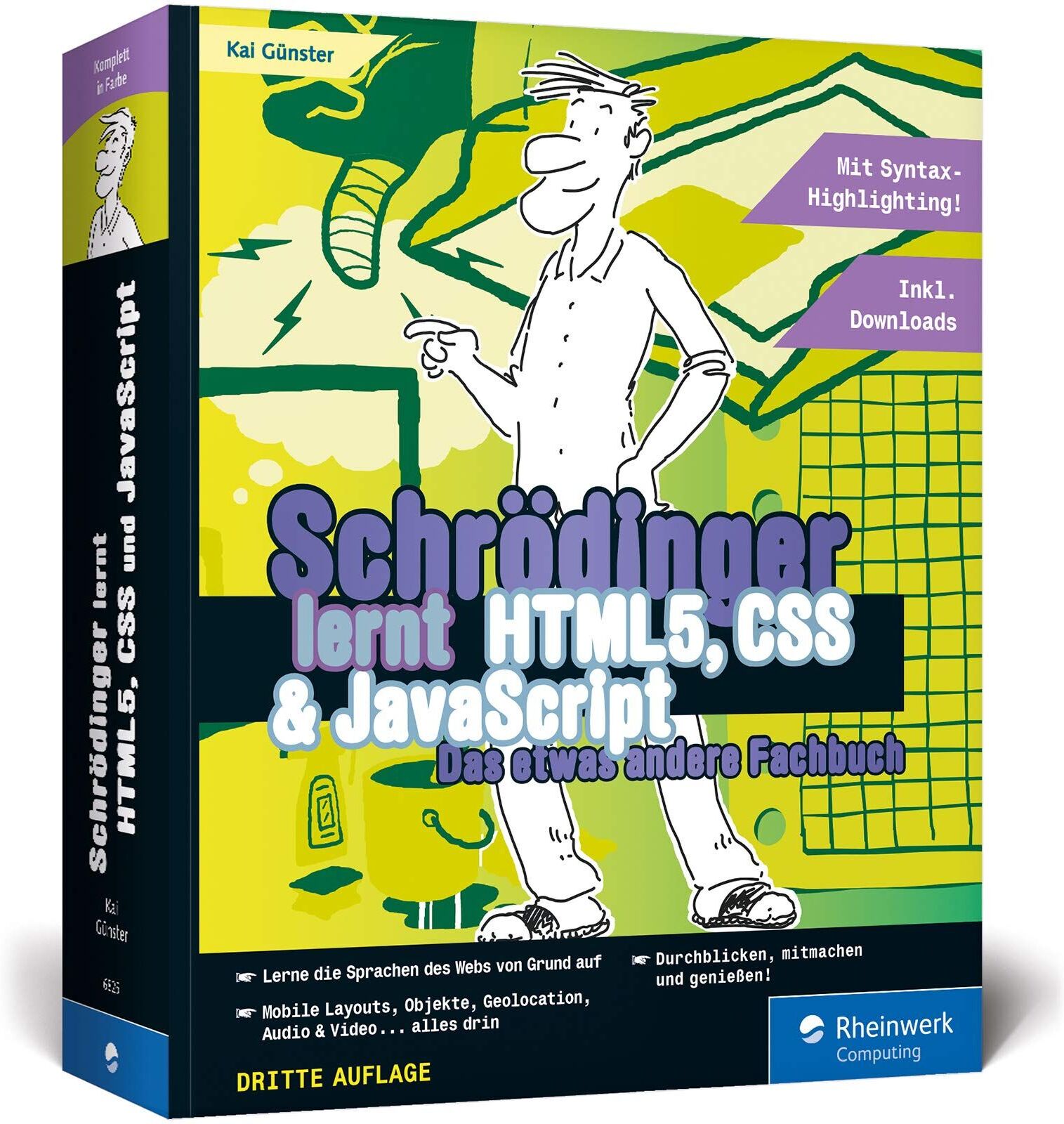 Kai Günster - Schrödinger lernt HTML5, CSS und JavaScript - Preis vom 09.10.2026 07:28:09 h