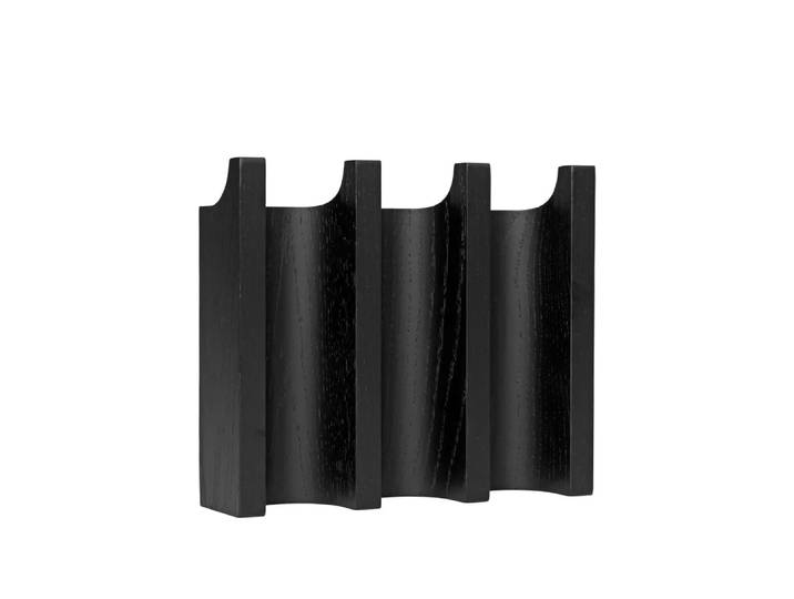 Kristina Dam Studio Porte-manteau Column oak black lacquered