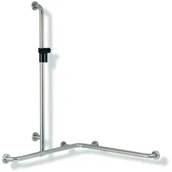 HEWI Duschhandlauf 805 Classic, Edelstahl, Tiefschwarz