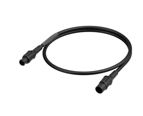 Neutrik 1027569 Strom Anschlusskabel Schwarz 2m