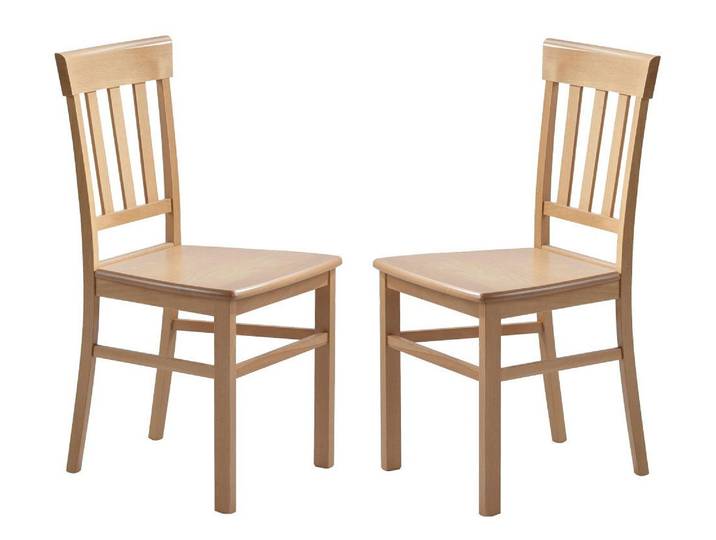 Esszimmerstuhl 2er-Set 'Julia' Buche lackiert
