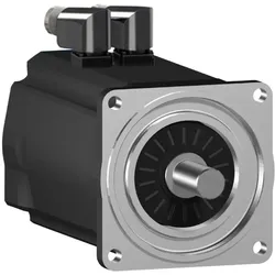 Schneider Electric SH31402P02F2000 AC-Servomotor, 140mm, 19,5Nm, 2Stacks, glatte Welle, SinCos Multiturn128, M40/M23 gewinkelt, IP54/IP65, Bremse