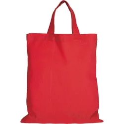 Midi – Baumwolltasche, rot