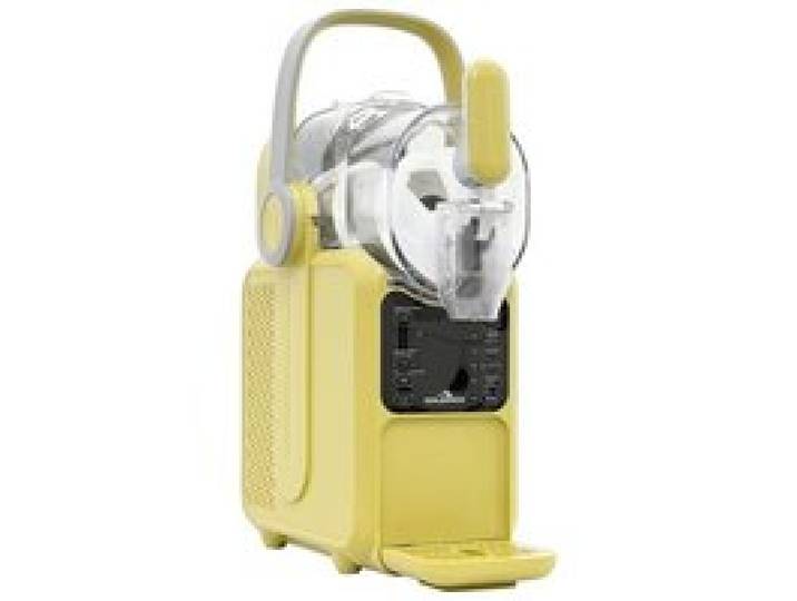Machine à granita/slush jaune 1 x 3 litres PREMIUM - GOLDINOX