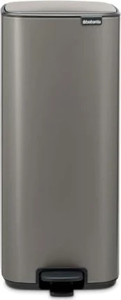 Brabantia Bo mit Pedal 30 l grau
