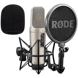 RØDE NT2-A Set Mikrofon mit keepdrum Windschutz, Mikrofon