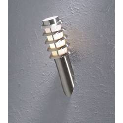 Konstsmide Trento 7560-000 Außenwandleuchte Energiesparlampe, LED E27 11 W Edelstahl