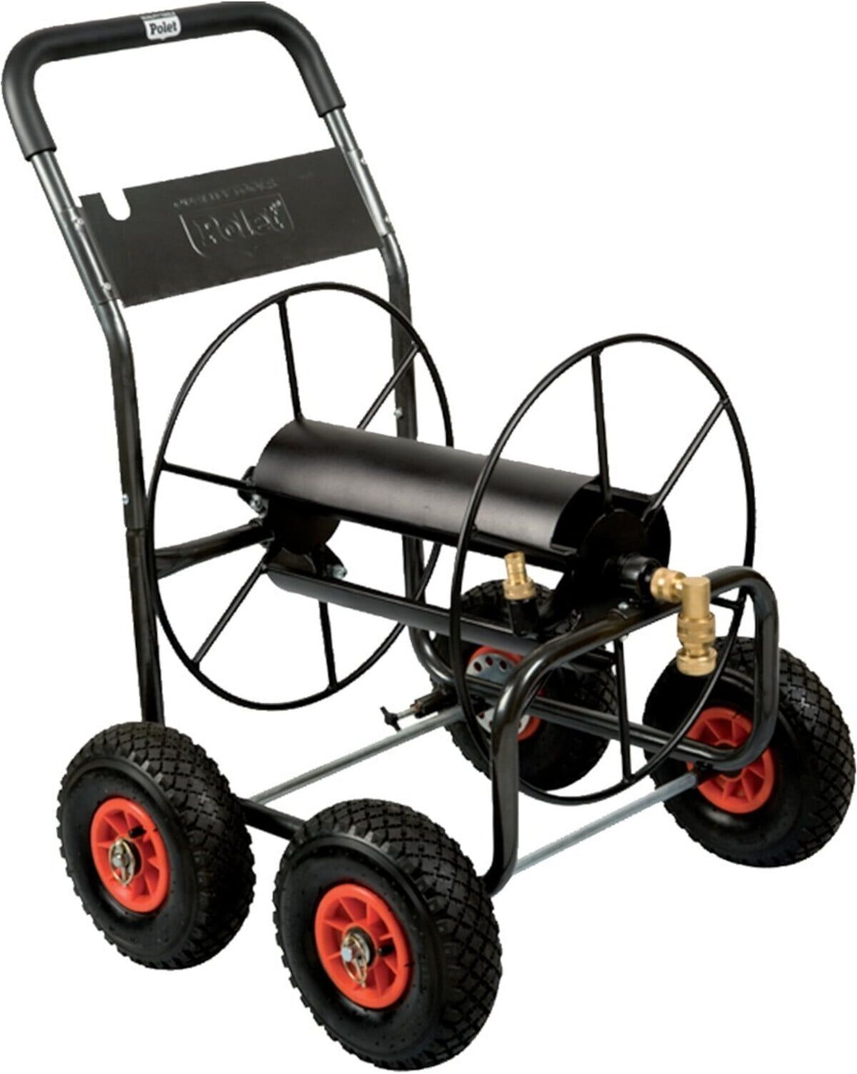Schlauchwagen 3/4" SL: 110m, 4x Luftrad ; Polet Quality Products (734130)