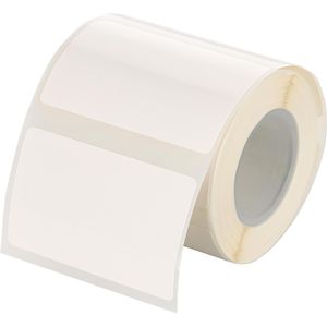Niimbot Thermoetiketten Dual Color, rot/schwarz auf weiß, 50 x 30 mm, Zweifarb-Etiketten, 230 Stück, Thermodirekt