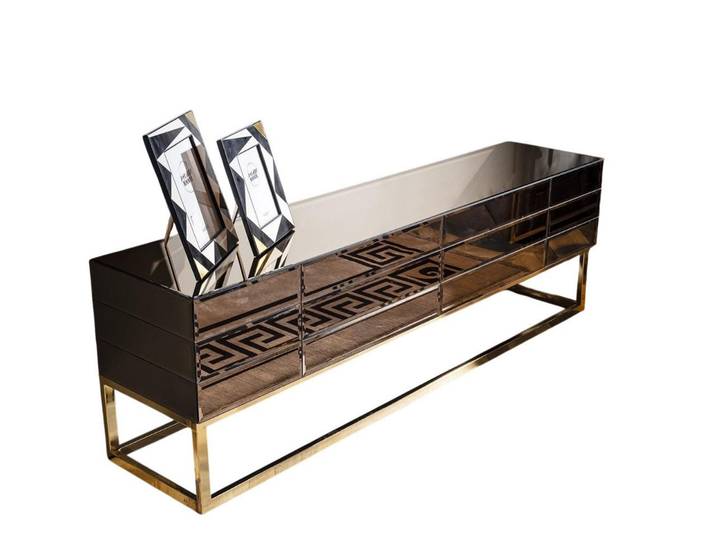 Xlmoebel Lowboard Luxuriöses Sideboard im modernen Design aus hochwertigen Materialien (TV-Ständer, 1 St., TV-Ständer), Hergestellt in Europa