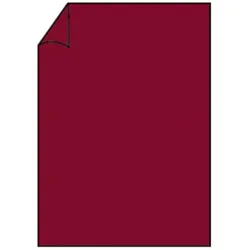 Rössler Papier 220701572 Coloretti Briefbogen - A4, 80g, 10 Blatt, rosso