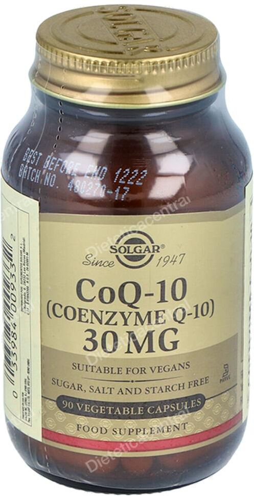 Solgar coenzima q10 30mg. 90vegicap.