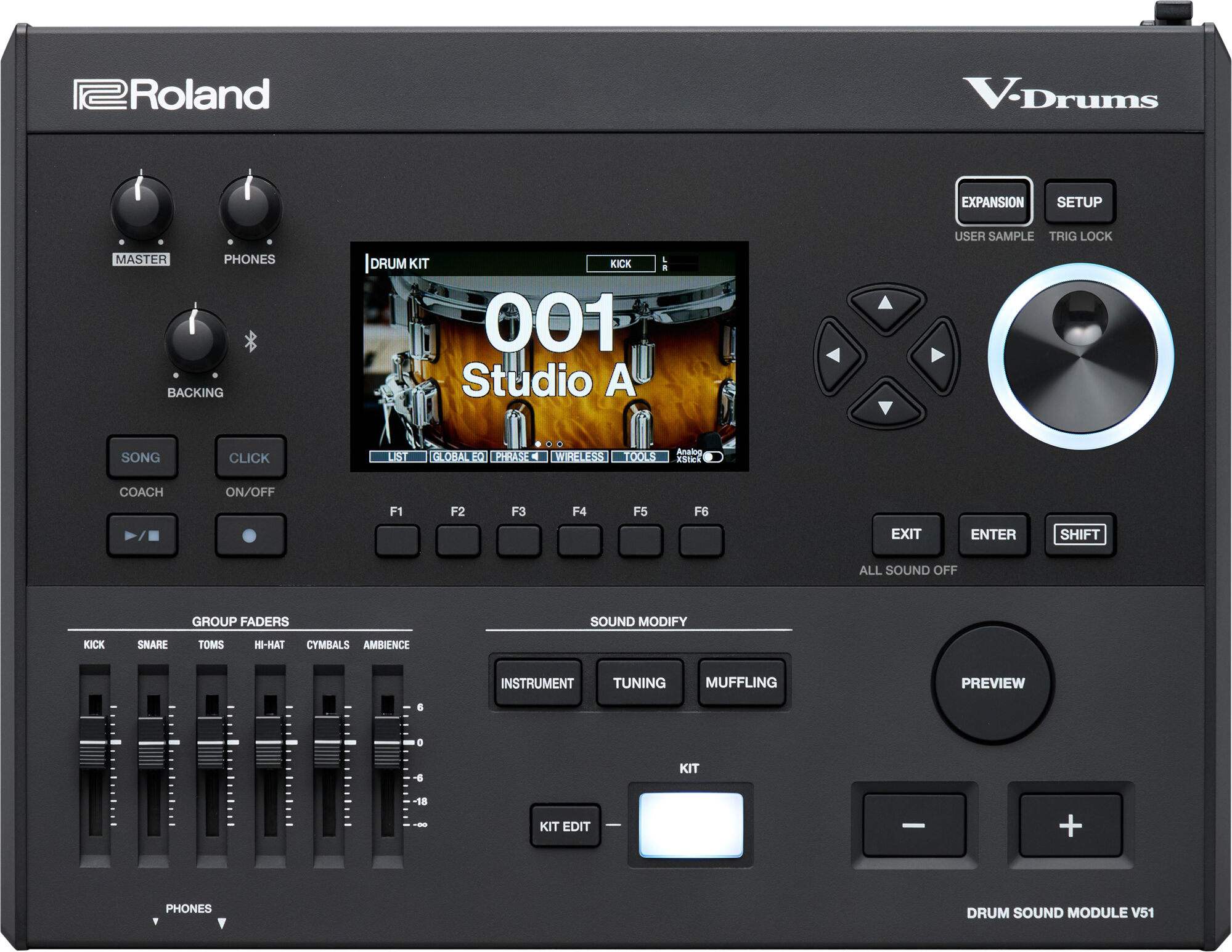 Roland V51 Modulo Sons para Bateria com WI-FI incorporado