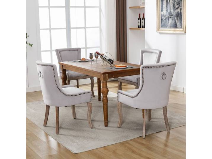 Fauteuil Nouvelles chaises de salle à manger de luxe épaissies au design moderne (chaises de cuisine chaises de sal