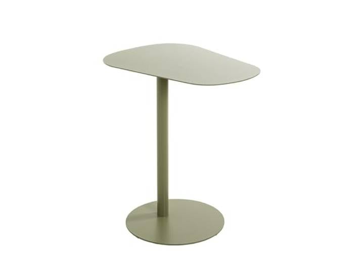 möbelando Beistelltisch >52997< in grün, Metall - 53x60x38cm (BxHxT)