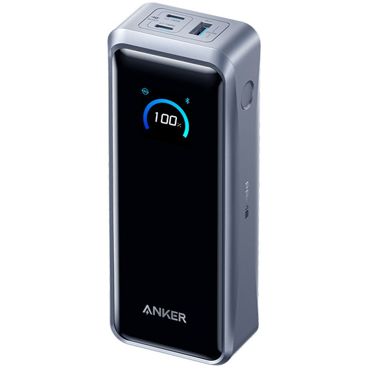 Anker Prime Powerbank 26750 mAh 300W met Bluetooth en App-besturing, Zwart