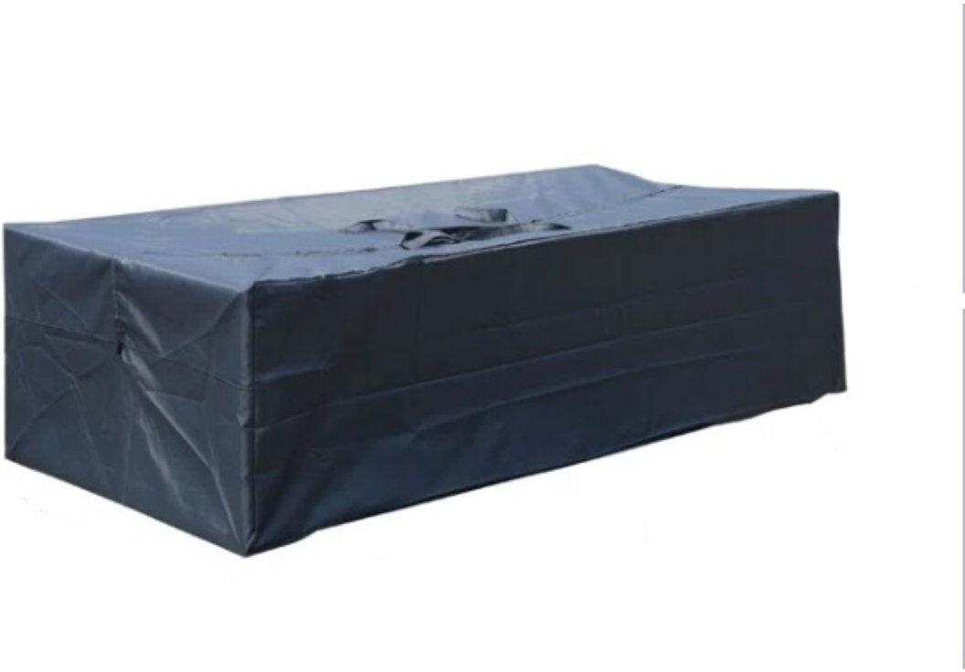 WFX Utility Coverit 75 cm W Outdoor Cushion Storage Bag Cover Black 60cm H X 75cm W X 200cm D