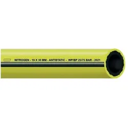 Teguma Stickstoffschlauch NITROGEN/YELLOW ID 19,5mm AD 30,0mm L.40m Gelb