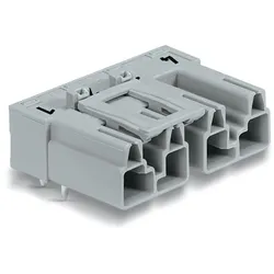 Wago 770-854/011-000 Stecker für Leiterplatten,abgewinkelt,4-polig,grau 770854011000  - 50 Stück