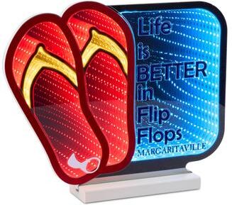 "Margaritaville Flip Flop EkkoLight 12""H by Melrose in Red Blue (Size OS)"
