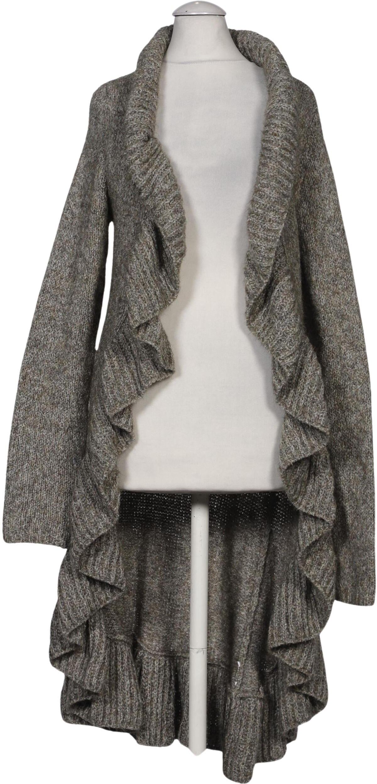 DtLM Dont Label Me Damen Strickjacke, Grau, Gr. XS, kein / Etikett - Second Hand