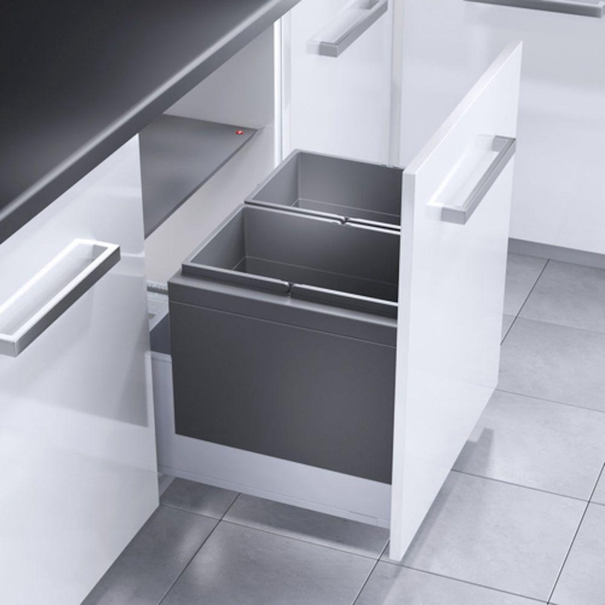 Hailo Triple XL Front afvalemmer, 56 liter, 3631681