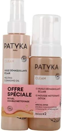 Patyka Pack Mousse Detox 150ml + Aceite Desmaquillante 150ml