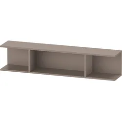 Duravit Ketho.2 Wandregal, 150x800x170mm, 3 offene Fächer, K21208043430000, Farbe: Basalt Matt Dekor