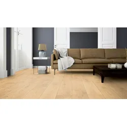 ter Hürne Classic Edition Laminat Eiche Yoga Studio fein-gebürstet Landhausdiele Iko Premium 1285x192x8 mm