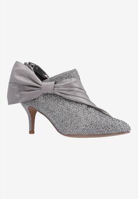 Women's Elettra Bootie by J. Renee in Pewter (Size 7 M)