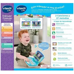 VTech Spielzeug-Computer ES 28 x 23,3 x 5 cm (Spanisch)